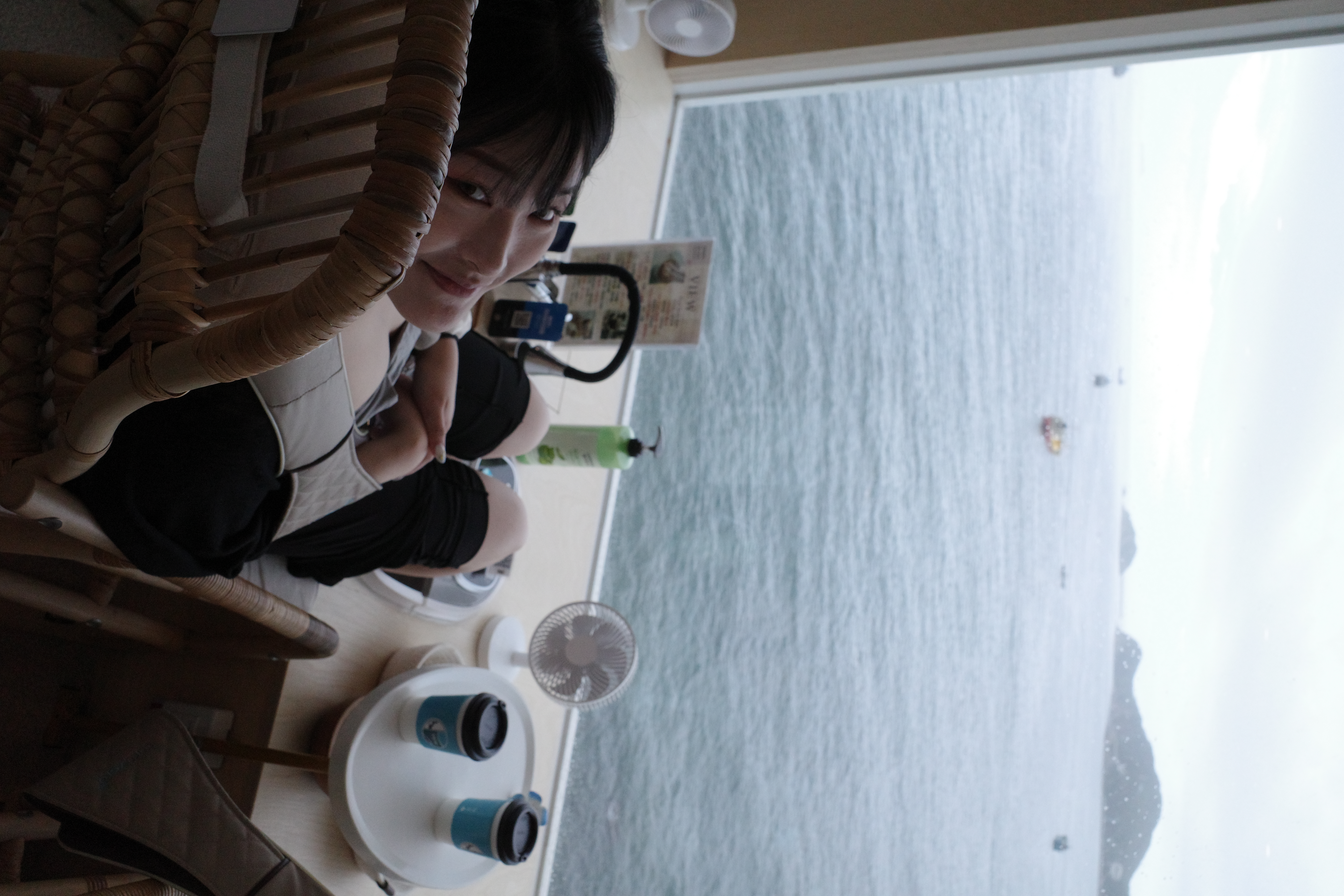 【釜山景點】Footbath Cafe View족욕카페 뷰|白淺灘文化村必去足浴咖啡廳海景第一排、足浴+按摩+飲料 - 第11張圖